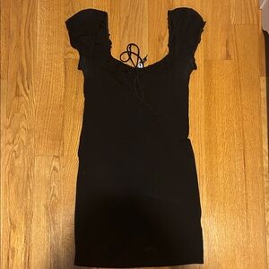 Motel Rocks Black Dress